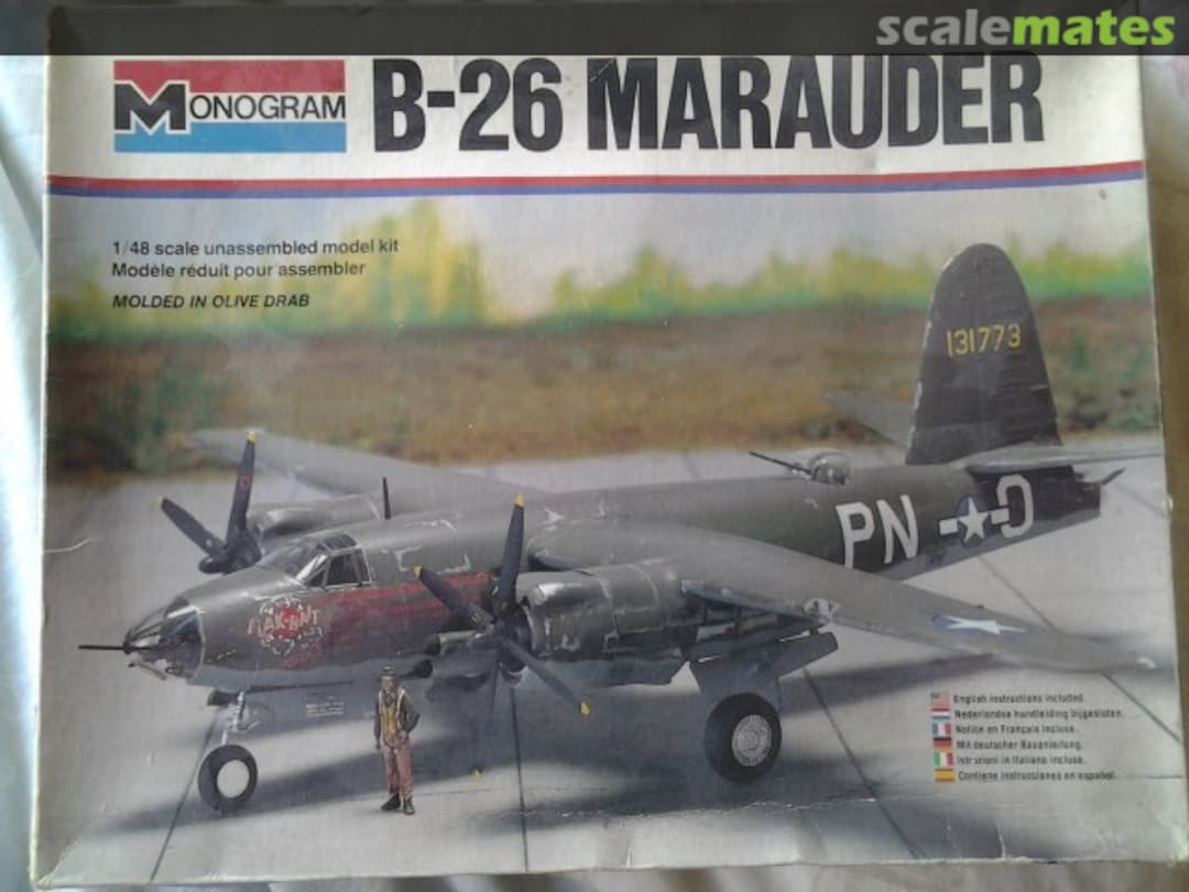 Boxart B-26 Marauder 5501 Monogram