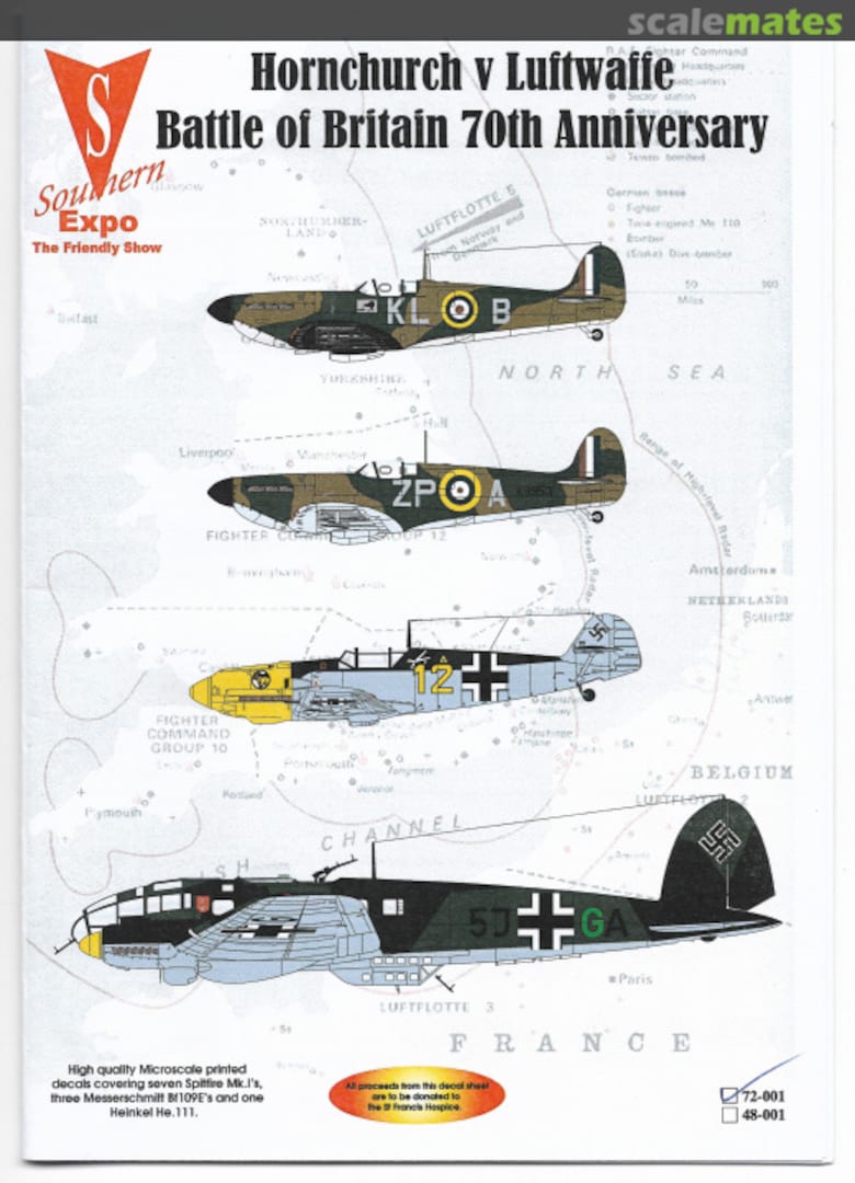 Boxart Battle of Britain 70th Anniversary 72001 Southern Expo