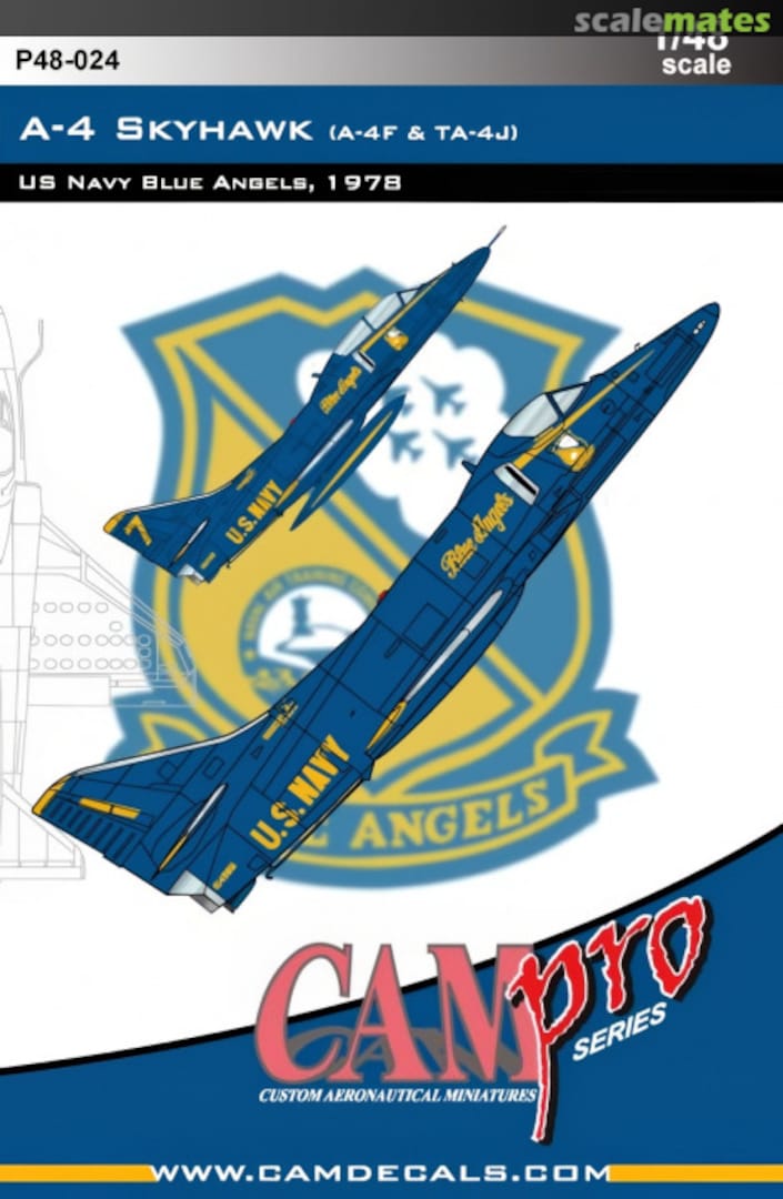 Boxart A-4 Skyhawk (A-4F & TA-4J) P48-024 CAM