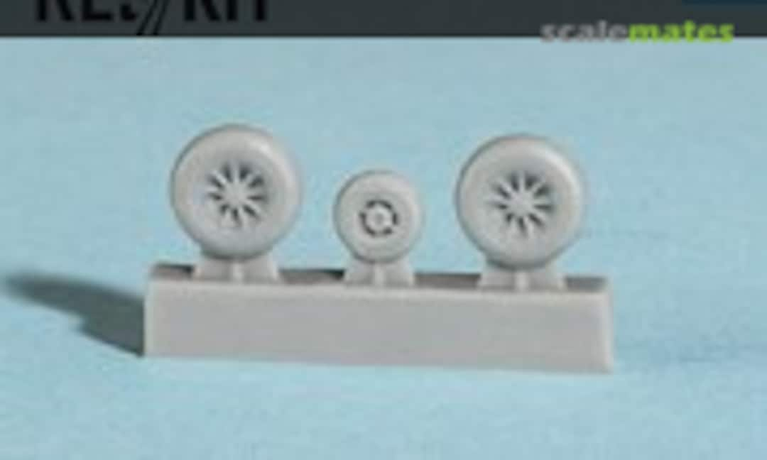 1:72 F-104 (F/G) Starfighter - Wheels Set (ResKit RS72-0010)