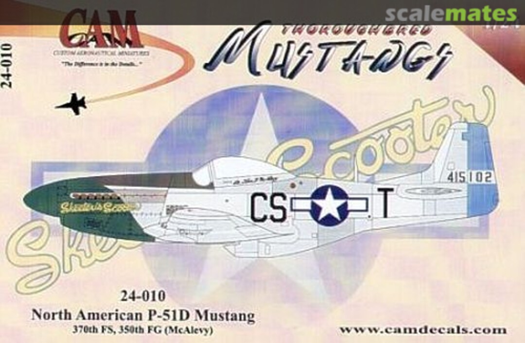 Boxart P-51D Mustang "Skeeter's Scooter", 370th FS/359th 24010 CAM