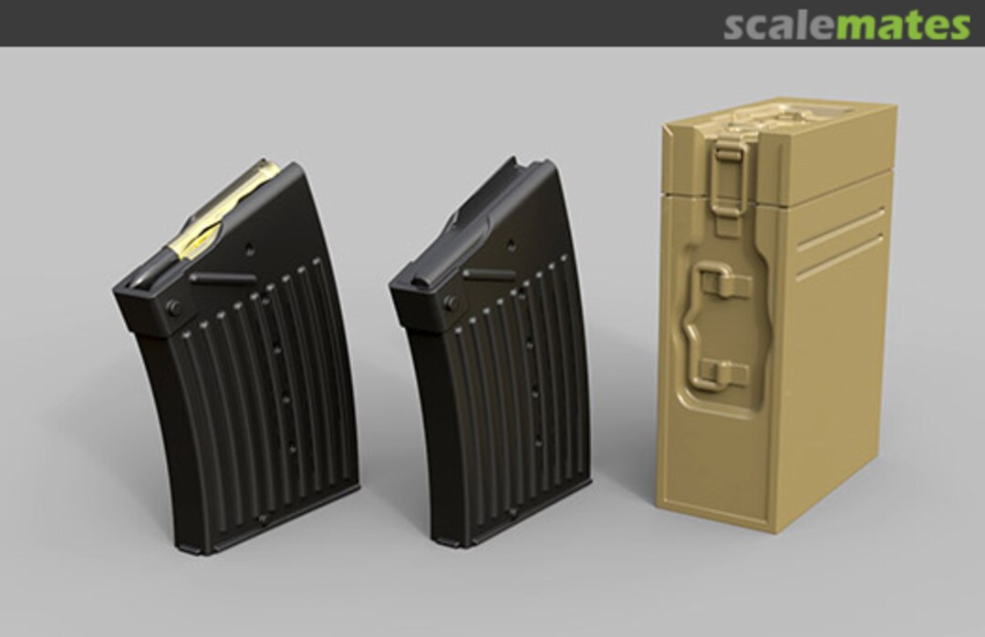 Boxart E-043 2 cm FlaK38 ammo boxes and magazines E-043 Eureka XXL