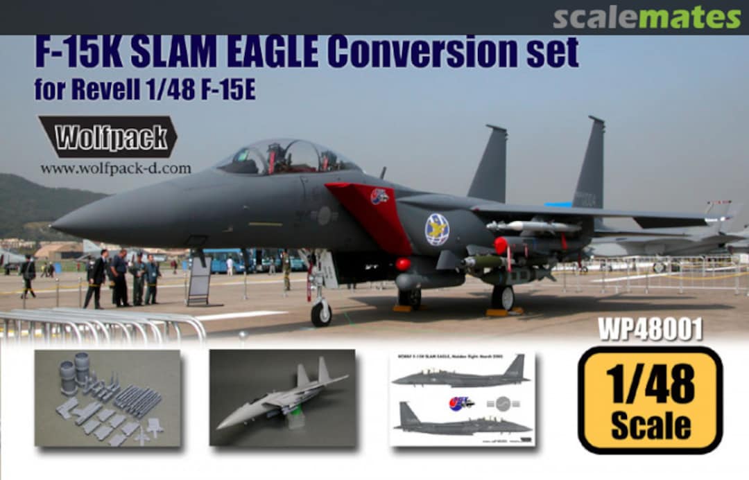 Boxart F-15K SLAM Eagle Conversion Set WP48001 Wolfpack