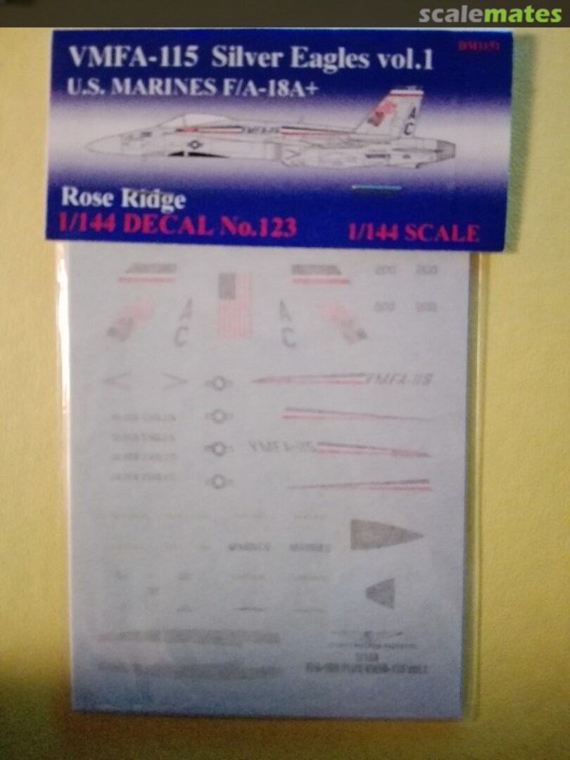 Boxart VMFA-115 Silver Eagles vol.1 123 Rose Ridge Art Shop