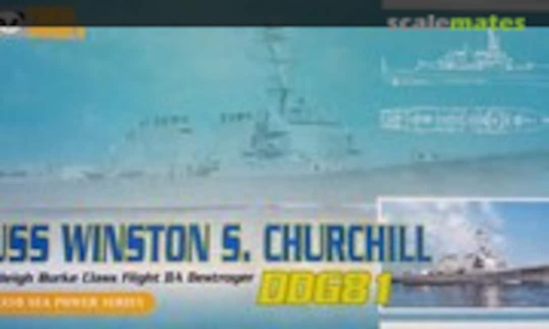 1:350 USS Winston S. Churchill DDG-81 (Panda Models 10006)