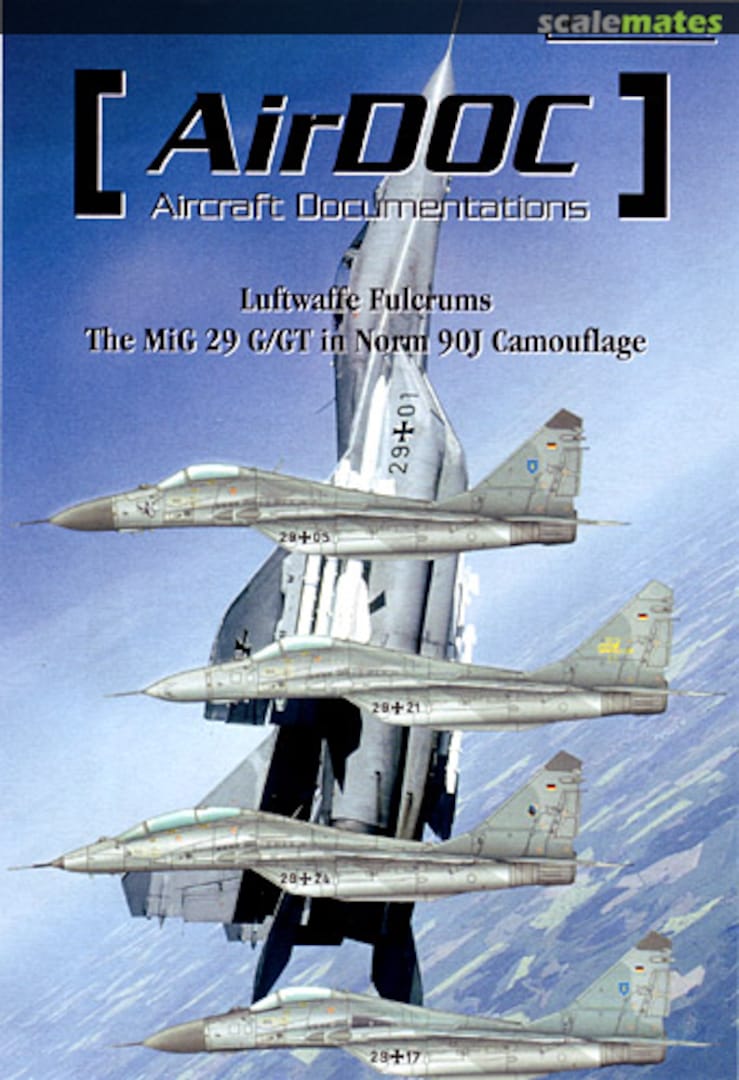 Boxart Luftwaffe Fulcrums - The MiG 29 G/GT M48-05 AirDOC