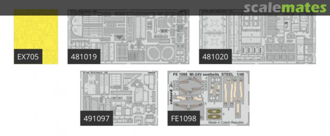 Contents Mi-24V BIG49260 Eduard