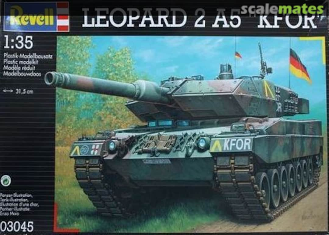 Boxart Leopard 2 A5 "KFOR" 03045 Revell