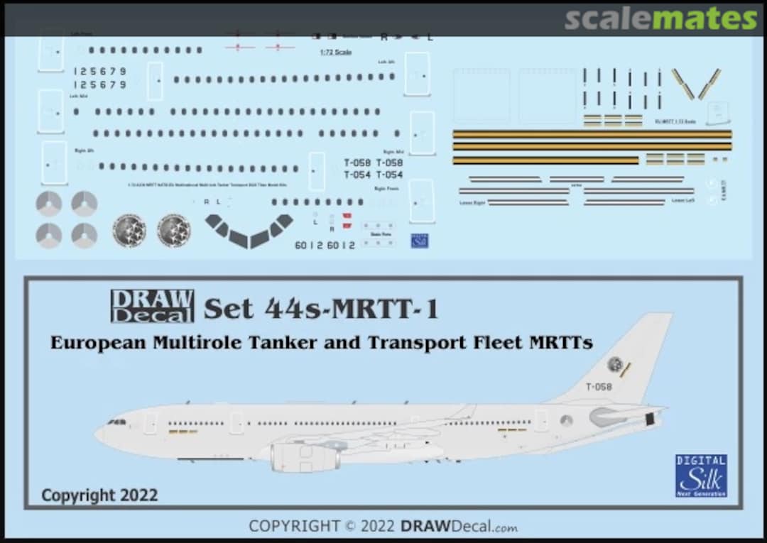 Boxart European Multirole Tanker and Transport Fleet MRTT 44s-MRTT-1 Draw Decal