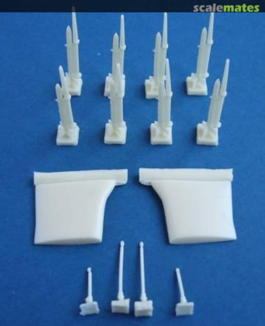 Boxart Liberator III/GR.V airfoil winglets + rockets - part I W72-25 Pavla Models