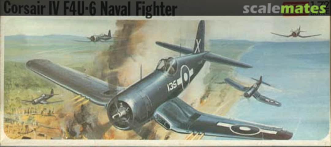 Boxart Corsair IV F4U-6 Naval Fighter F425 FROG