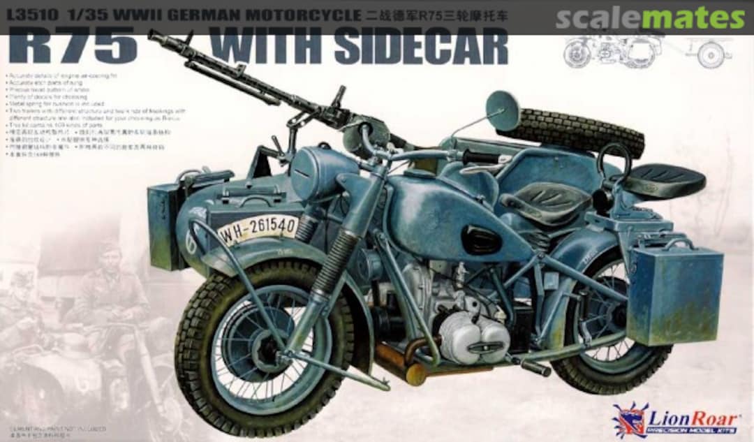 Boxart BMW R75 L3510 Lion Roar