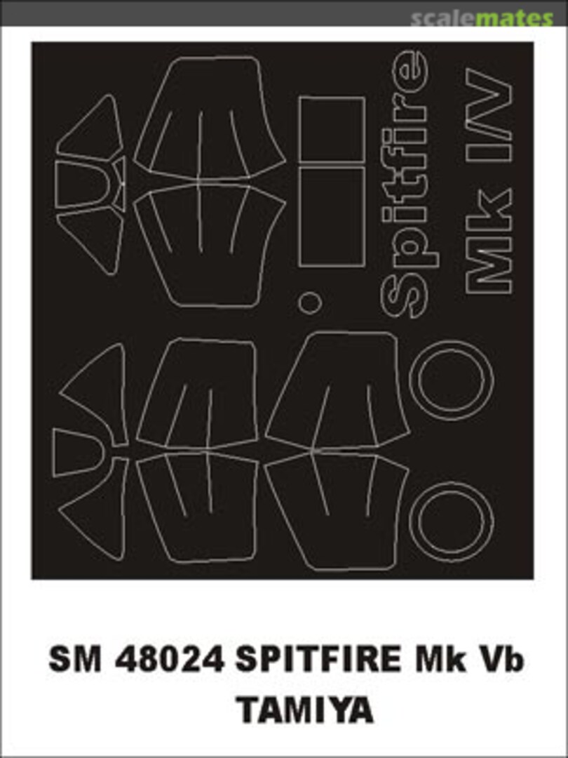 Boxart Spitfire Mk.Vb SM48024 Montex