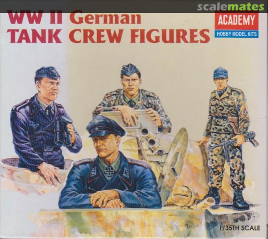 Boxart Tank Crew Figures 1371 Academy