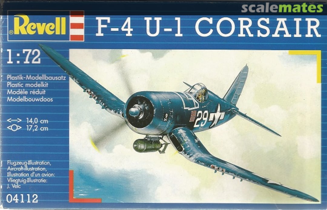 Boxart F-4 U-1 Corsair 04112 Revell