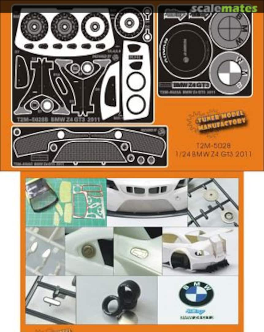 Boxart BMW Z4 GT3 2011 Detail Up Parts T2M-5028 Tuner Model Manufactory