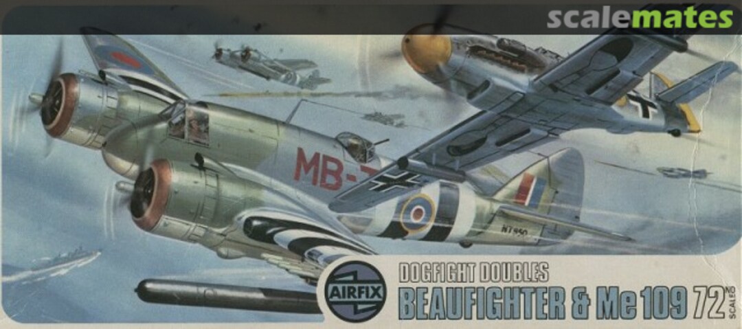 Boxart Beaufighter & Me 109 03140-6 | D360F Airfix