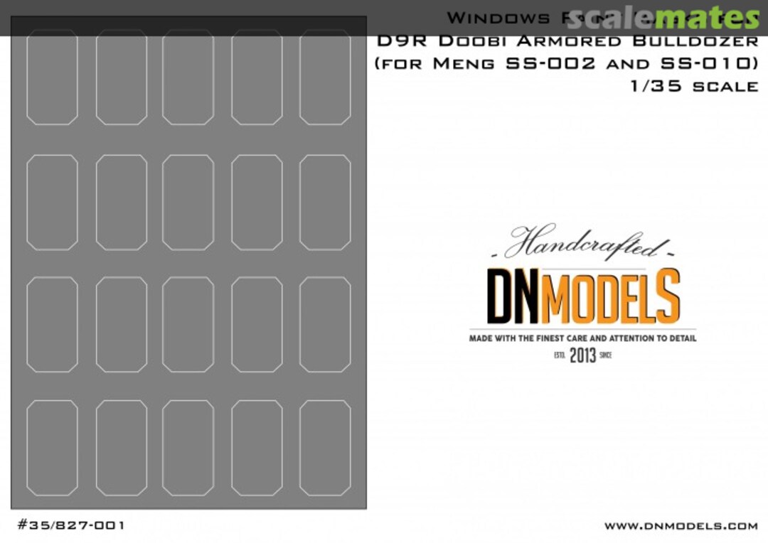 Boxart D9R Doobi Windows Paint Masks 35/827-001 DN Models