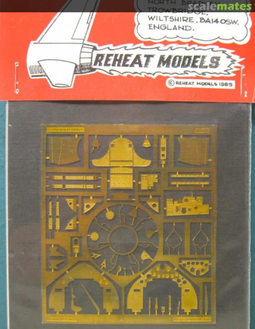 Boxart F4F-4 Wildcat detail set RH101 Reheat Models