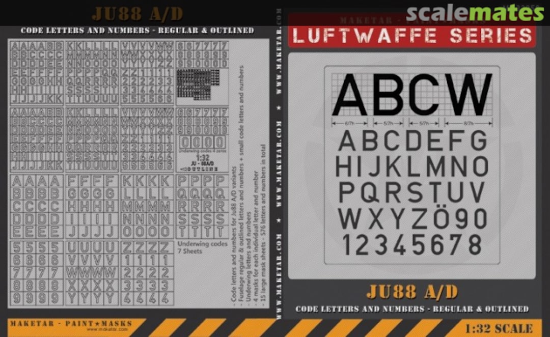 Boxart Junkers Ju 88A/D MM32056 Maketar