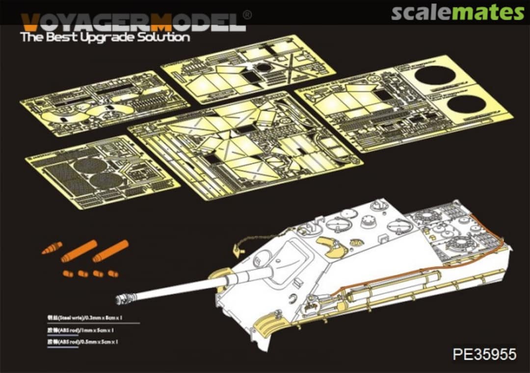 Boxart Jagdpanther G1 Version - Meng TS-039 - PE35955 Voyager Model