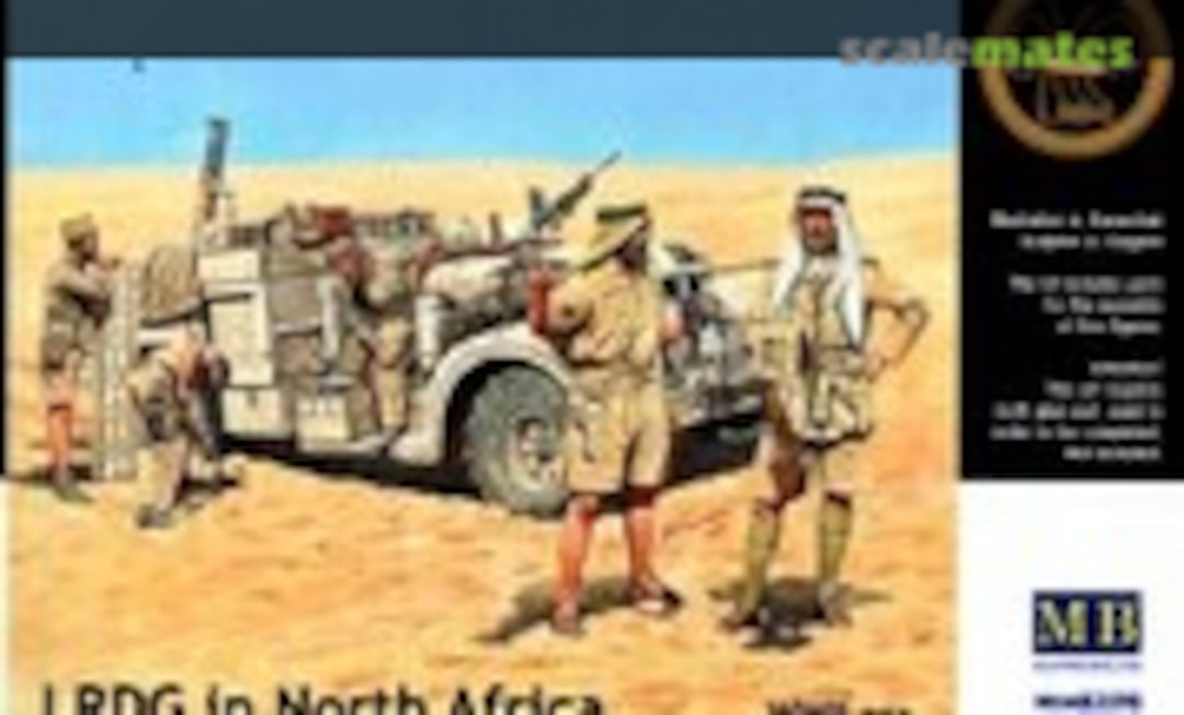 1:35 LRDG in North Africa (Master Box MB3598)