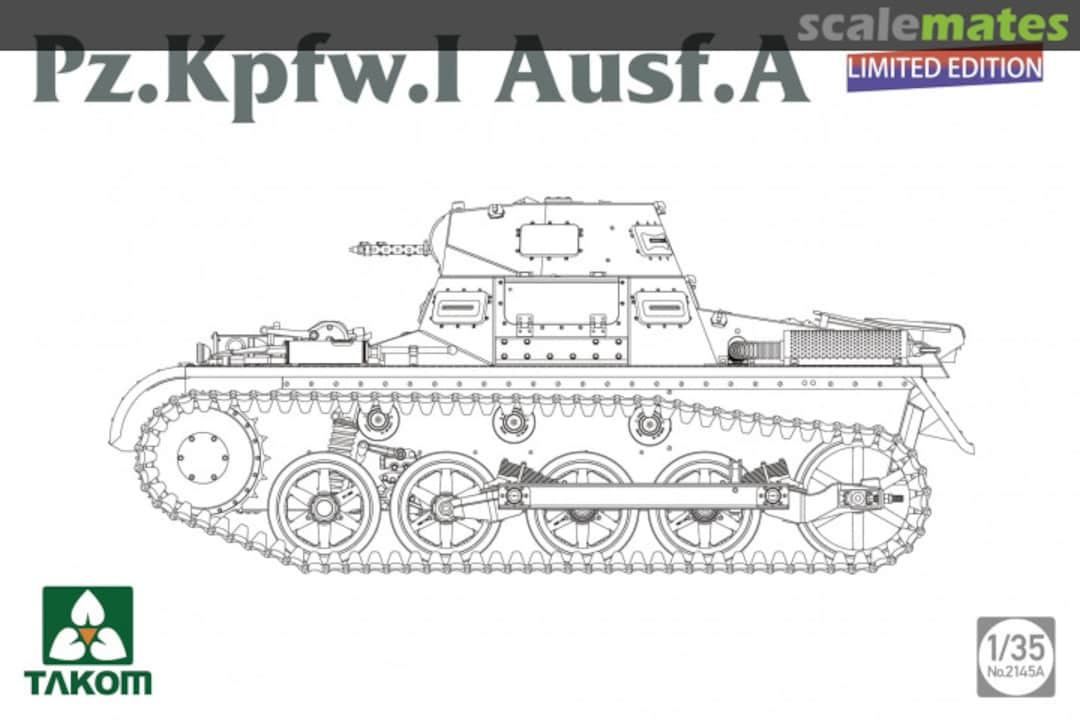 Boxart Pz.Kpfw. I Ausf. A 2145A Takom