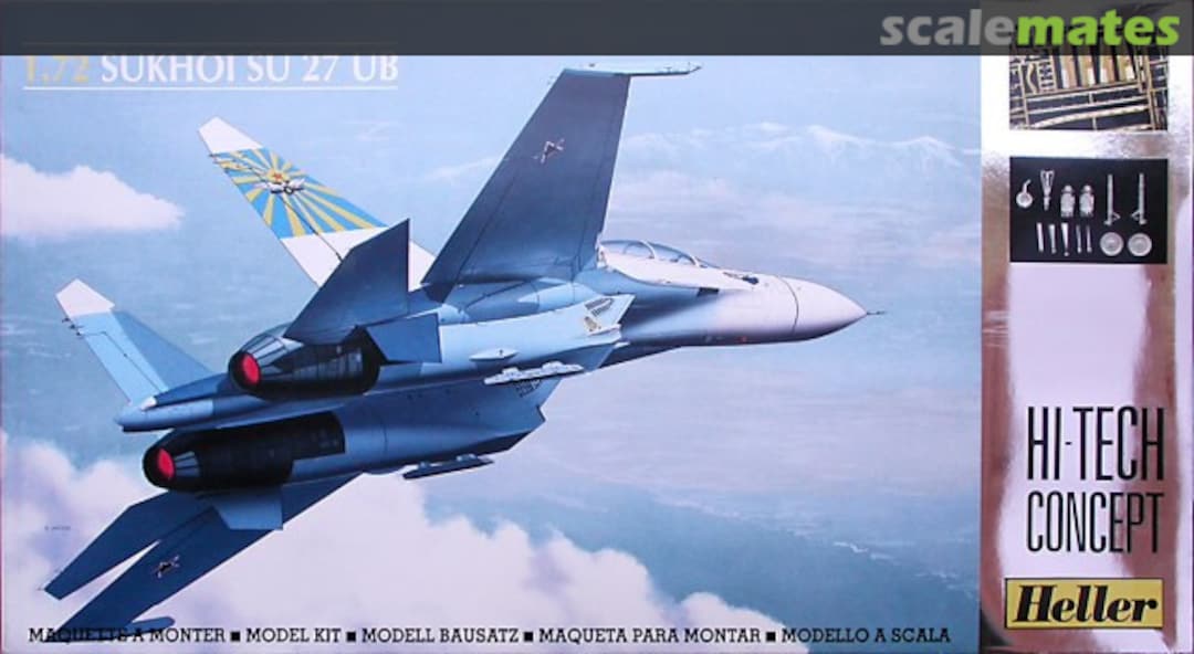 Boxart Sukhoi Su 27 UB 80550 Heller