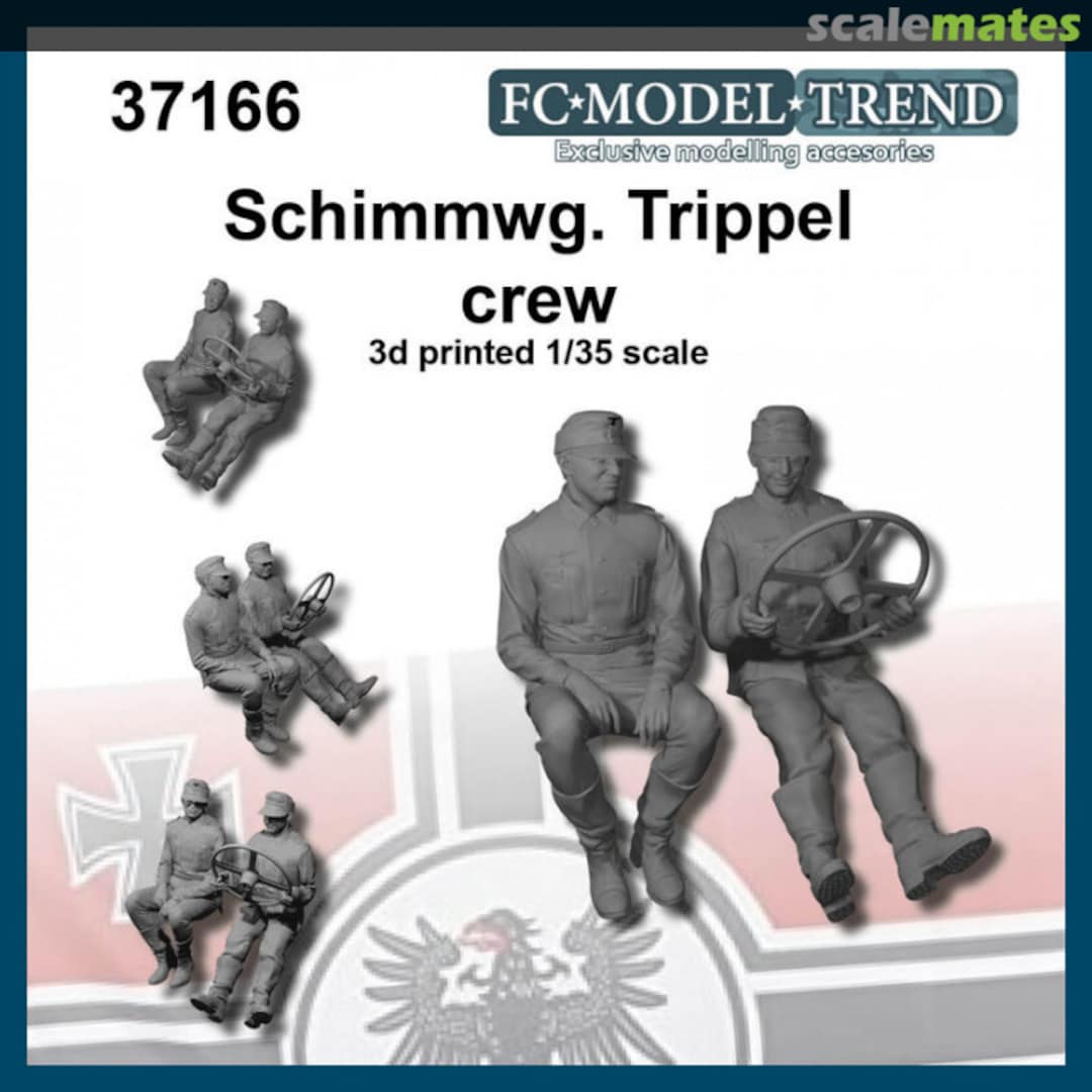 Boxart Schwimmwagen Trippel crew 37166 FC Model Trend