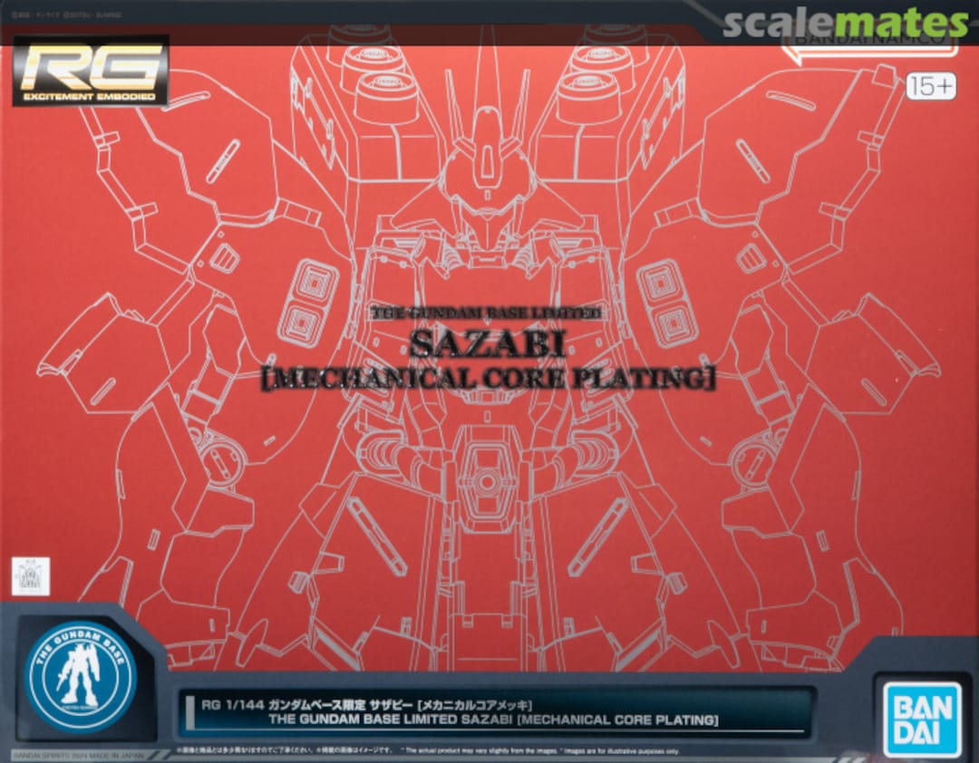 Boxart Sazabi [Mechanical Core Plating] 5067471 Bandai Spirits