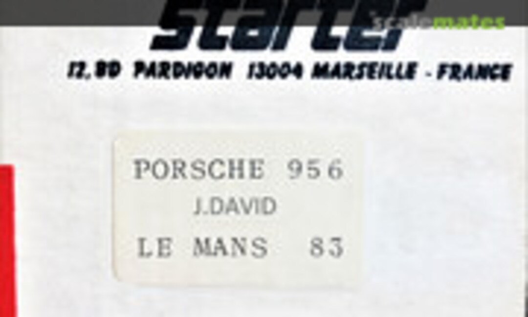 1:43 Porsche 956 - &quot;J. David&quot; (Starter none)