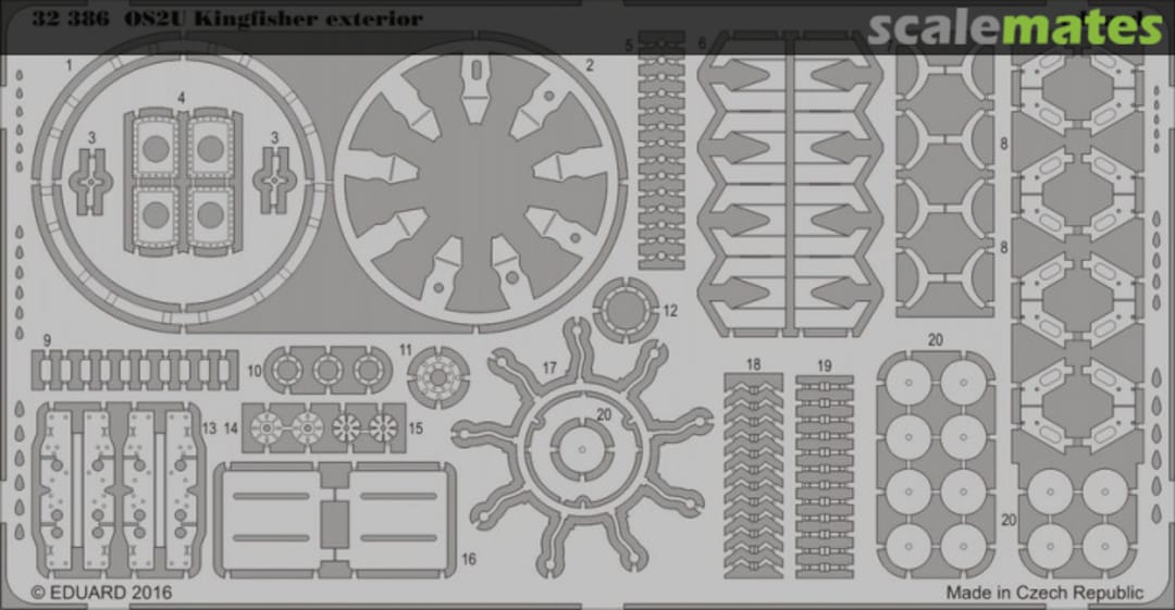 Boxart OS2U Kingfisher exterior 32386 Eduard