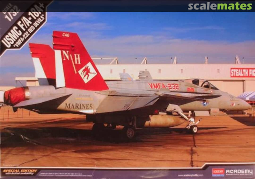 Boxart USMC F/A-18A+ "VMFA-232 Red Devils" 12107 Academy