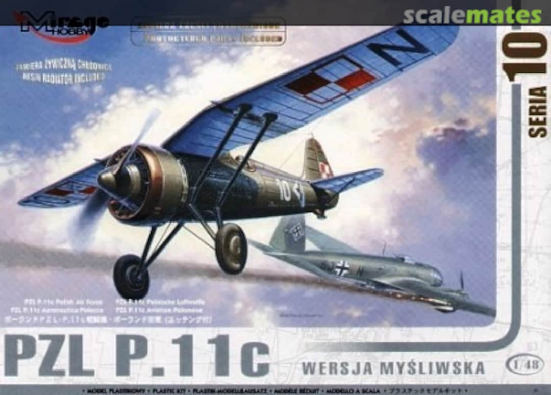 Boxart PZL P.11c 48101 Mirage Hobby