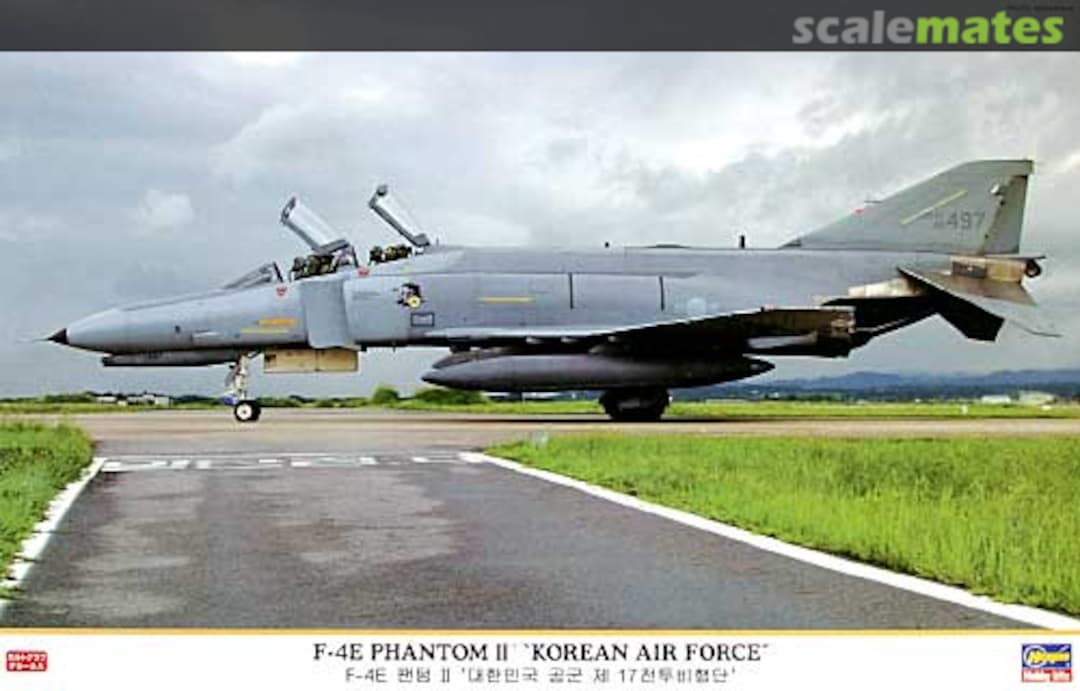 Boxart F-4E Phantom II `Korean Air Force´ 09805 Hasegawa