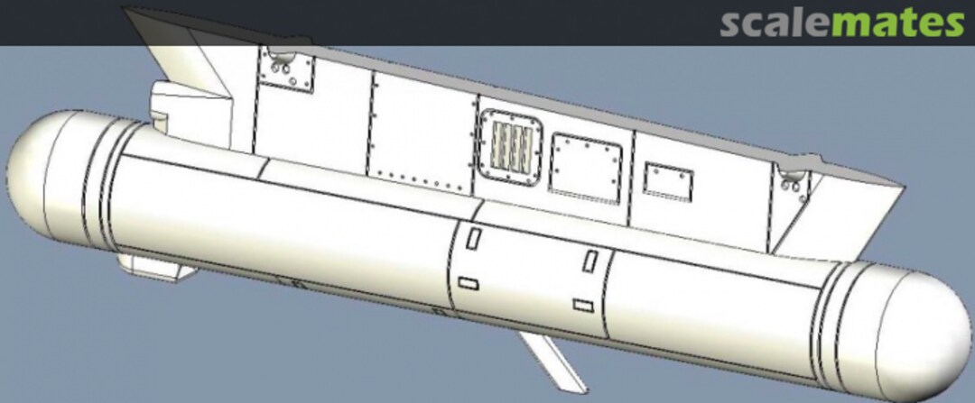 Boxart Thomson-CSF TMV-018 "Syrel" ELINT Pod AC 48 93 L'Arsenal