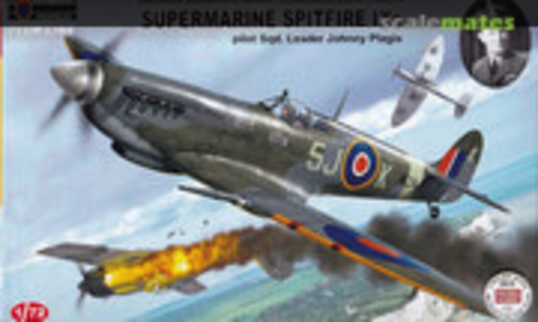 1:72 Supermarine Spitfire IXc (Kovozávody Prostějov CLK0006)