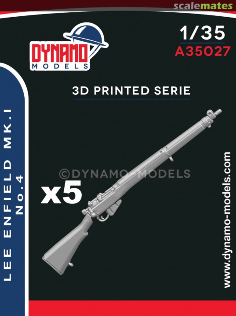 Boxart Lee Enfield Mk.I No.4 (5pcs) A35027 Dynamo Models