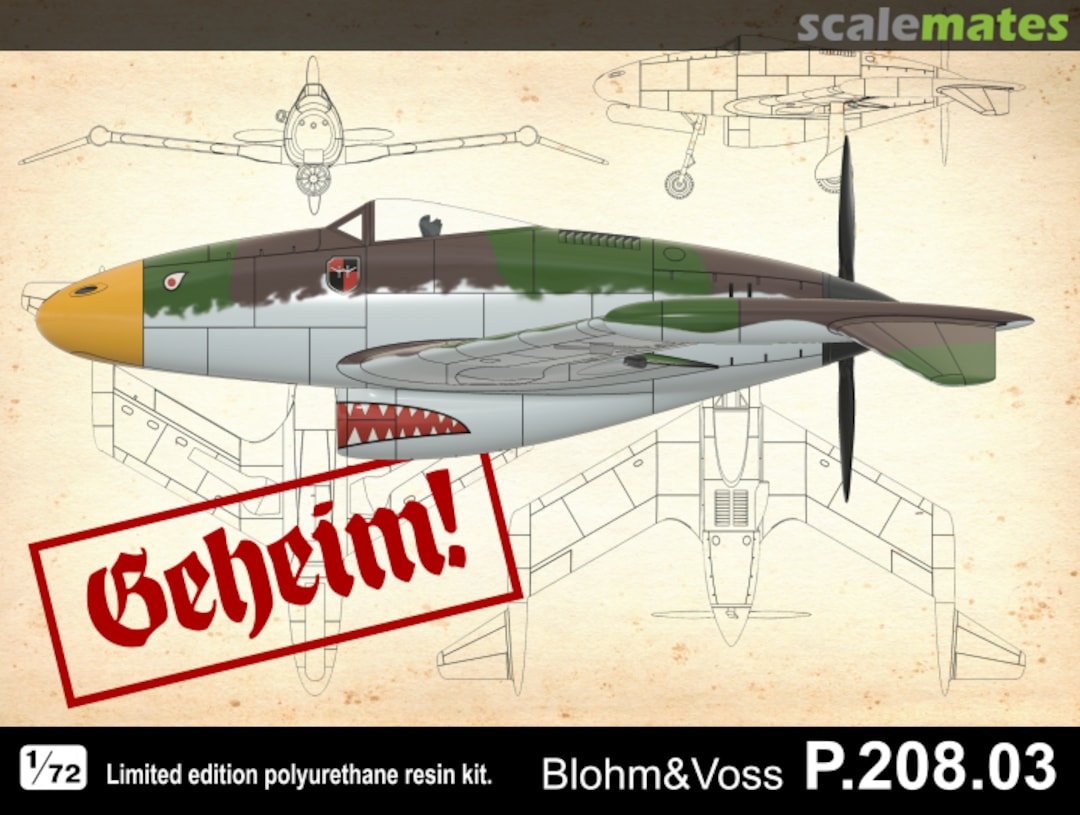 Boxart Blohm & Voss P.208.03 PPZ7210 Pepelatz