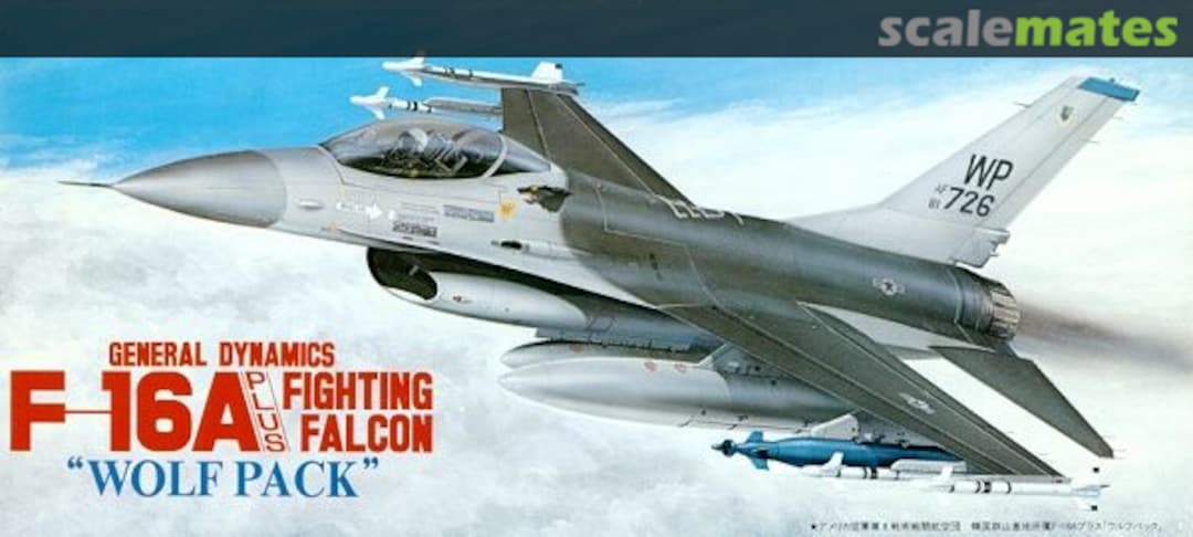 Boxart F-16A Plus Fighting Falcon 7A-E2 Fujimi