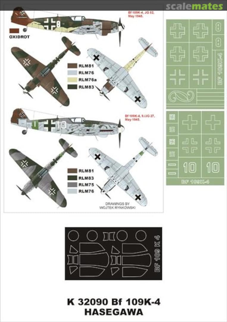 Boxart Bf 109K-4 K32090 Montex