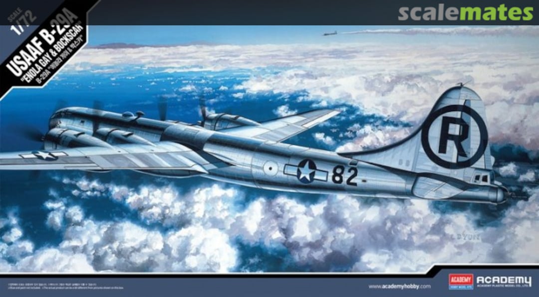 Boxart B-29A "Enola Gay & Bockscar" 12528 Academy