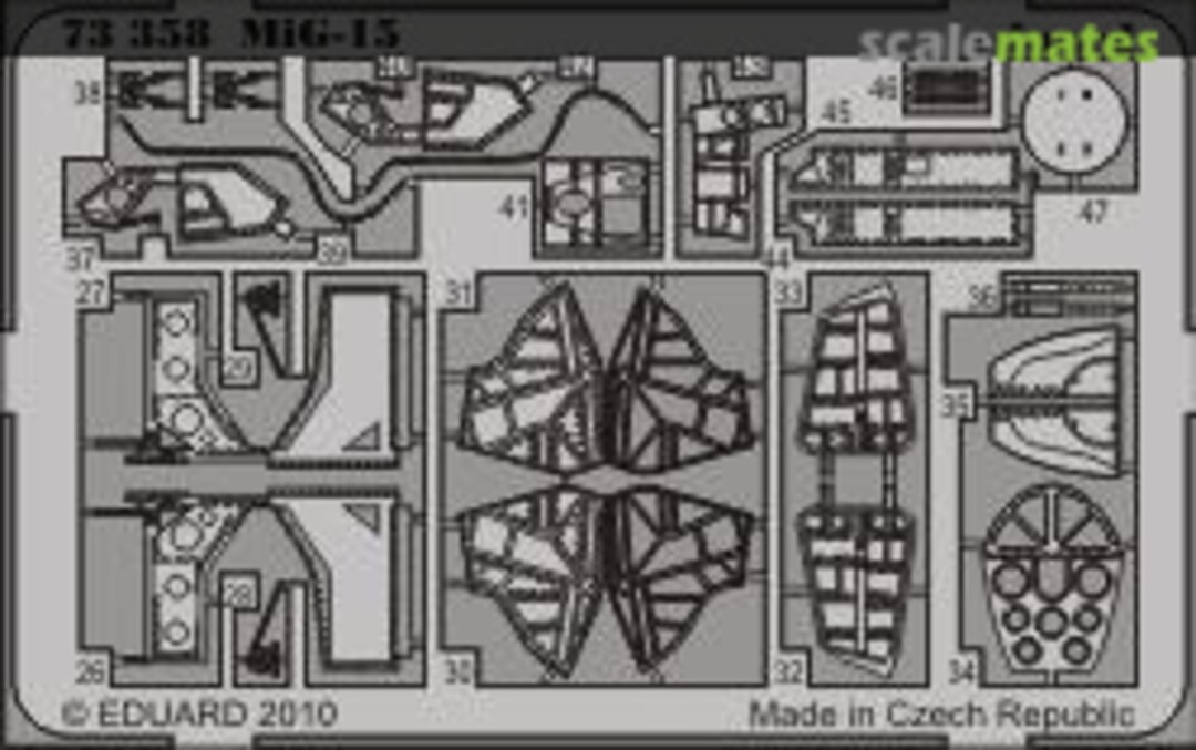 Boxart MiG-15 73358 Eduard