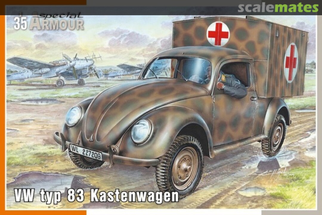 Boxart VW typ 83 Kastenwagen SA35005 Special Armour