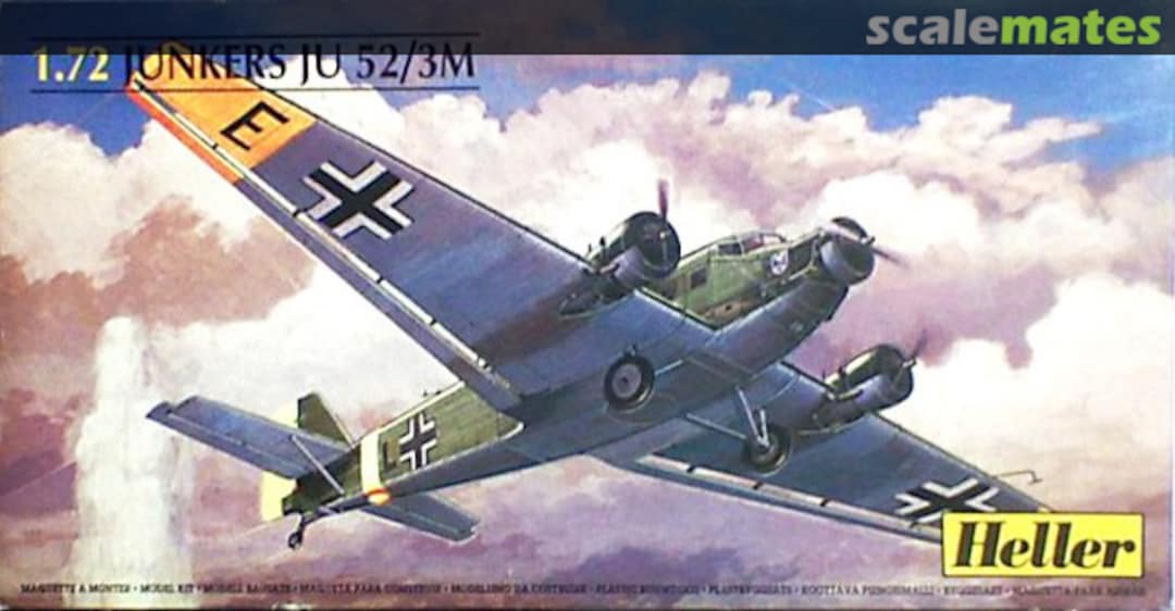 Boxart Junkers Ju 52/3m 80380 Heller