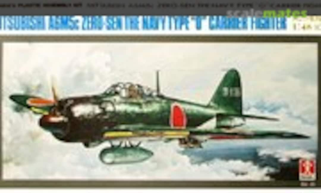 1:48 Mitsubishi A6M5c Zero-sen The Navy Type &quot;0&quot; Carrier Fighter (Bandai 8504)