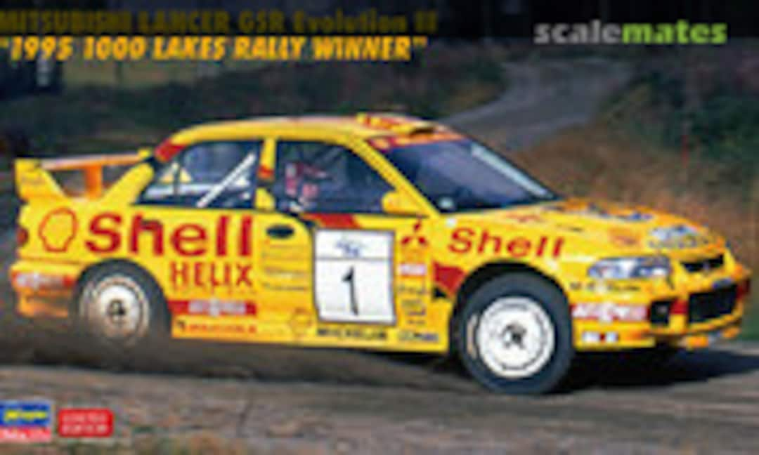 1:24 Mitsubishi Lancer GSR Evolution III (Hasegawa 20560)