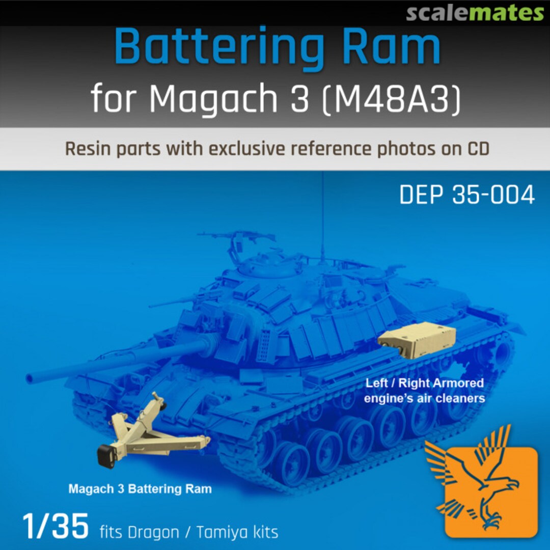 Boxart Battering Ram for Magach 3 (M48A3) DEP 35-004 Desert Eagle Publishing