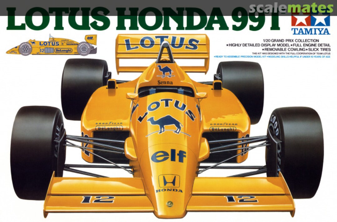 Boxart Lotus Honda 99T 2020 Tamiya