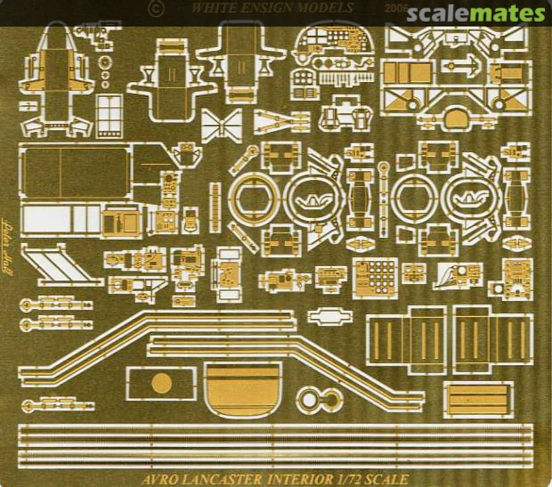 Boxart Avro Lancaster - PE Interior Details PE 7227 White Ensign Models